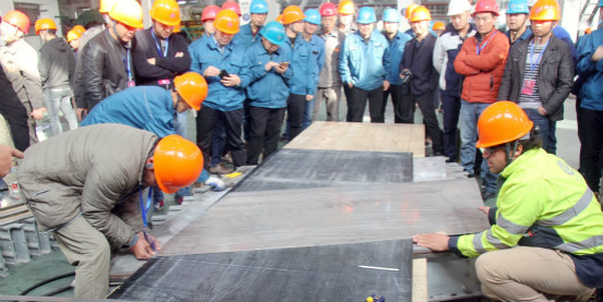 Double Arrow Successfully Held ��The First International Conveyor Belts Splicing Competition��